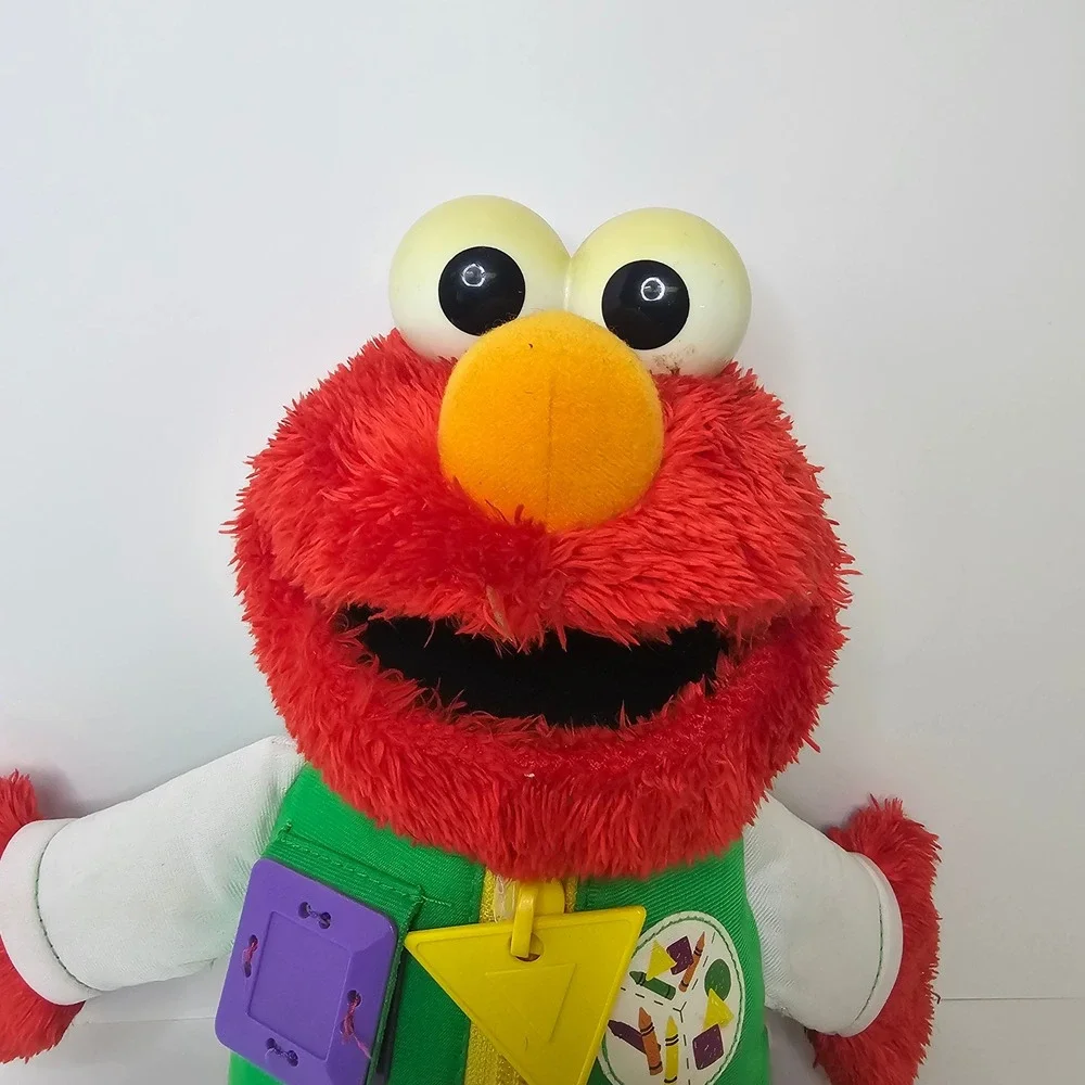 Sesame Street Elmo Dressy Plush Hasbro 2011 Untestee